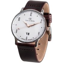 Carl von Zeyten CVZ0019WH Montre Homme Lenzkirch 42mm 3ATM
