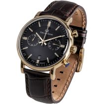 Carl von Zeyten CVZ0037GBK Montre Homme Bühlot Chronographe 44mm 3ATM