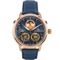 Carl von Zeyten CVZ0060RBLS Montre Homme Durbach Automatique Phase de lune Édition limitée 46mm 5ATM 