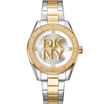 DKNY DK1L016M0085 Montre Femme Chambers Midi Two Tone 34mm 5ATM
