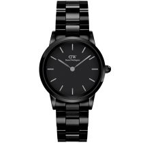 Daniel Wellington DW00100415 Montre Femme Iconic Link Ceramic 28mm 3ATM 