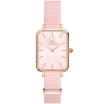 Daniel Wellington DW00100509 Montre Femme Quadro Coral 26mm 3ATM 