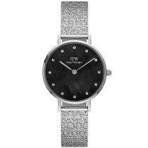 Daniel Wellington DW00100593 Montre Femme Petite Lumine Pressed Piano 28mm 3ATM 