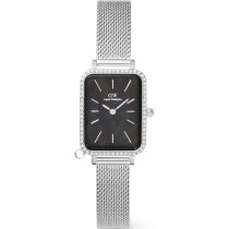 Daniel Wellington DW00100747 Montre Femme Quadro Charm Bezel 26mm 3ATM