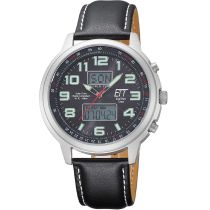 ETT EGS-11301-22L solaire Drive radio Hunter II Chronographe Montre Homme 