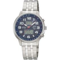 ETT Eco Tech Time EGS-11733-32M Montre Homme Solaire Drive Radio-pilotée 48mm 10ATM
