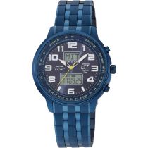 ETT Eco Tech Time EGS-11735-32M Montre Homme Solaire Drive Radio-pilotée 48mm 10ATM