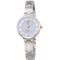 ETT ELS-12145-42M Diamond Lady Solar Drive Titane Montre Femme 28mm 5ATM