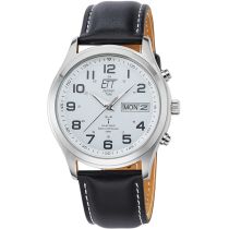 ETT Eco Tech Time EGS-11436-12L Montre Homme Radio-pilotée Solaire Drive Gobi 42mm 5ATM 