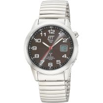 ETT Eco Tech Time EGS-11712-22Z Montre Homme Radio-pilotée Solaire Drive Basic 41mm 5ATM 