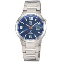 ETT Eco Tech Time EGT-11709-32M Montre Homme Radio-pilotée Solaire Drive Everest Gents Titane 41mm 5ATM 