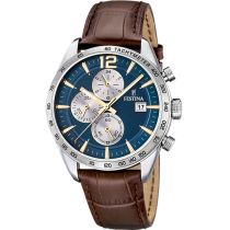 Festina F16760/7 Chronographe Montre Homme 44mm 5ATM