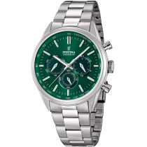 Festina F16820/R Timeless Chronographe Montre Homme 44mm 5ATM