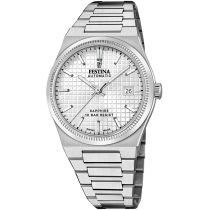 Festina F20028/1 Montre Homme Swiss Made Rivé Automatique 40mm 10ATM 