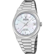 Festina F20029/1 Montre Femme Swiss Made Rivé Automatique 35mm 10ATM 