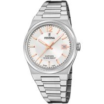 Festina F20035/2 Montre Femme Swiss Made Rivé 35mm 10ATM 