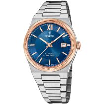 Festina F20036/2 Montre Homme Swiss Made Rivé 40mm 10ATM 