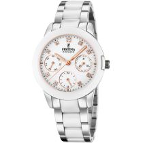 Festina F20497/1 Ceramique Montre Femme 35mm 5ATM