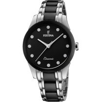 Festina F20499/3 Ceramique Montre Femme 35mm 5ATM