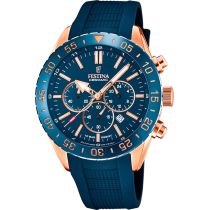 Festina F20516/1 Céramique Chronographe Montre Homme 44mm 10ATM