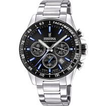 Festina F20560/5 Timeless Chronographe Montre Homme 45mm 10ATM