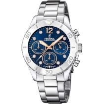 Festina F20603/3 Montre Femme Boyfriend Collection Chronographe 39 mm