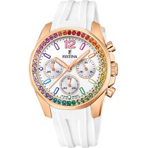 Festina F20611/2 Chonographe Montre Femme 38 mm