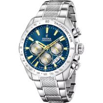 Festina F20668/5 Montre Homme Timeless Chronographe 45mm 10ATM 
