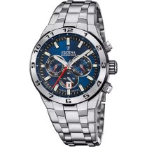 Festina F20670/1 Montre Homme Chrono Bike 45mm 10ATM 