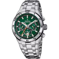 Festina F20670/2 Montre Homme Chrono Bike 45mm 10ATM 