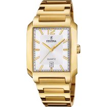 Festina F20678/2 Montre Homme Quartz Carrée 36mm 5ATM 