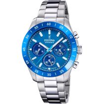 Festina F20693/4 Unisex Chronographe Céramique 39mm 10ATM 