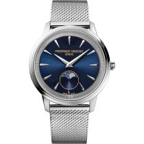 Frederique Constant FC-206N3S6B Montre Homme Moneta Moonphase 37mm 5ATM