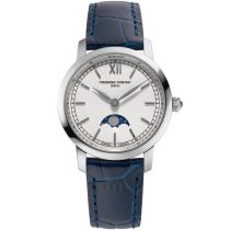 Frederique Constant FC-206SW1S6 Montre Femme Classique Slimline Phase De Lune 30mm 3ATM 
