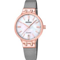 Festina F20715/1 Montre Femme Quartz Mademoiselle Saphire 33mm 5ATM 