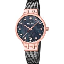 Festina F20717/2 Montre Femme Quartz Mademoiselle Saphire 33mm 5ATM 