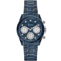 Guess GW0750L1 Montre pour femme Indigo 38mm 5ATM