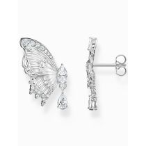 Thomas Sabo H2328-051-14 Clous d'oreilles butterfly avec pierres argent Femmes