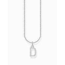 Thomas Sabo KE2243-051-14-L45V Chaîne en argent lettre D Femme