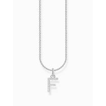 Thomas Sabo KE2245-051-14-L45V Chaîne argentée lettre F Femme