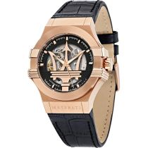 Maserati R8821108053 Montre Homme Potenza Automatique 42mm 10ATM