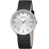 Mondaine MLE.41210.LBV Montre Homme Doppio 41mm 5ATM 