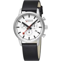Mondaine MSD.41411.LBV Montre Homme SBB Neo Chronographe 41mm 5ATM
