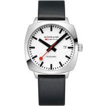 Mondaine MSL.3961B.LBV Montre Homme Cushion Automatique 39mm 10ATM