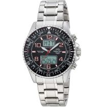 Master Time MTGA-10920-22M Montre Homme Radio-Pilotée World Timer 44mm 5ATM