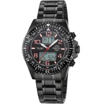 Master Time MTGA-10921-22M Montre Homme Radio-Pilotée World Timer 44mm 5ATM