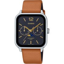 Casio MTP-M305L-1AVER Montre Homme Timeless Collection Phase de lune 34mm 5ATM 