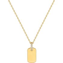 ANIA HAIE N037-02G Glam Rock Collier Femme, réglable