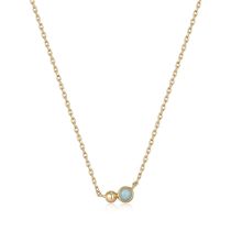 ANIA HAIE N045-02G-AM Spaced Out Collier Femme, réglable