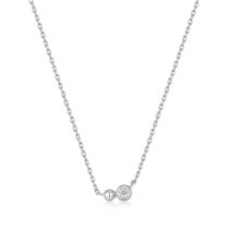 ANIA HAIE N045-02H-CZ Spaced Out Collier Femme, réglable